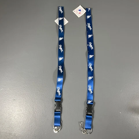 Los Angeles Dodgers MLB Baseball Keychain Lanyard Team Logo Sports - LOT OF 2 Cover