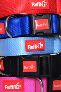 2 YEAR GUARANTEE RUFF RUFF Neoprene Padded 4 6 Foot Dog Lead or Collar Colours!!