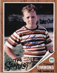 SHANE OBEDZINSKI TOMMY "REPEAT" TIMMONS "THE SANDLOT" SIGNED 8x10 - Picture 1 of 1
