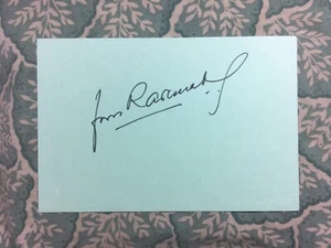 Fons Rademakers - The Assault - Max Havelaar - De vijanden - handsigniert 1987 - Bild 1 von 2