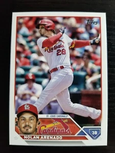 2023 Topps Nolan Arenado Advanced Stats /300 #500 Cardinals - Bild 1 von 2