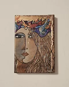 Paperblanks Laurel Burch leeres Notizbuch Selbstporträt Seele & Tränen Mini 4" x5,5" - Bild 1 von 13