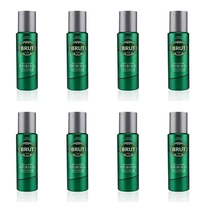 Brut Deodorant Original Deo Spray 200ml 8er Pack , 8x200ml , OvP Neu