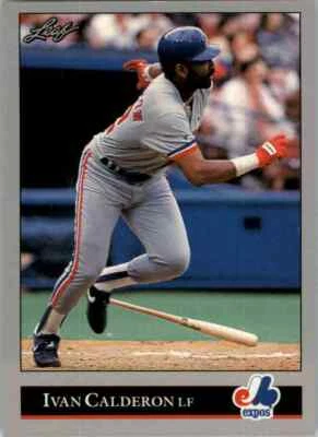 1992 Leaf Ivan Calderon #283 - Image 1 of 2