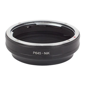 Pentax 645 P645 Lens To Nikon F AI Mount Camera Adapter D300 D200 D60 D50 D7000 - Picture 1 of 6
