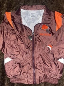 Cleveland Browns Jogginganzug Vintage Nylon NFL 24 Mos MIGHTY MAC SPORTS 2 Teile - Bild 1 von 8