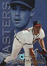 1995 Emotion Masters Atlanta Braves Baseball Card #6 Greg Maddux