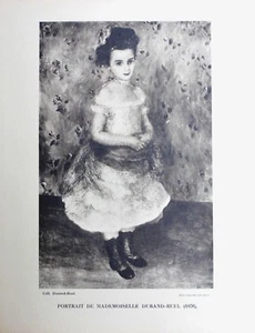 Pierre Auguste Renoir Heliogravure Limited Portrait de Mademoiselle Durand 1921 - Bild 1 von 2