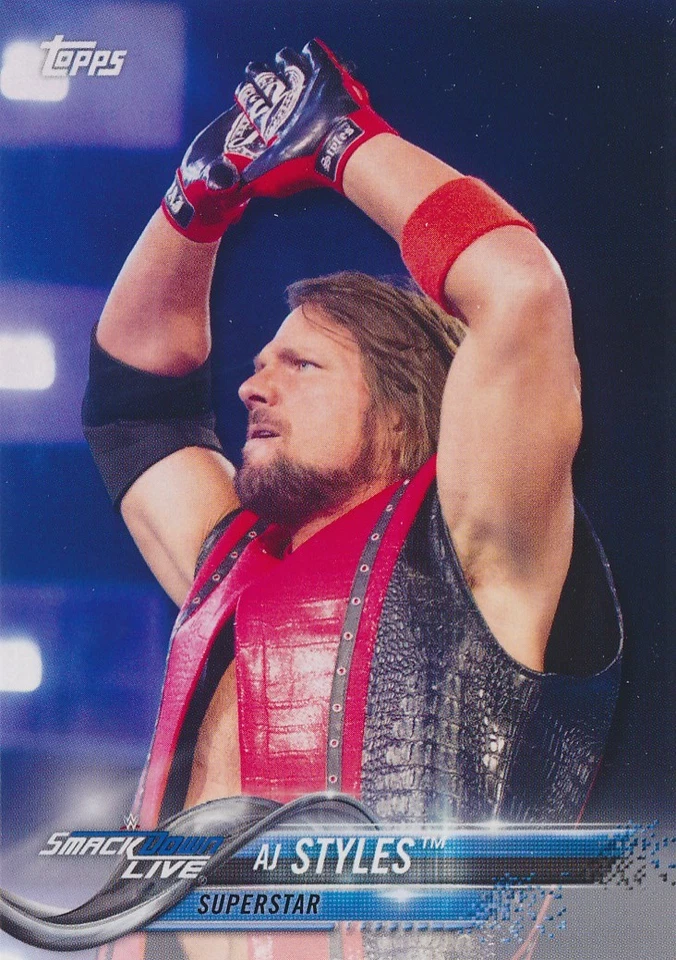 2018 Topps WWE Wrestling cards Pick from List - Image 1 of 1
