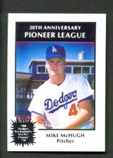 1988 Sport Pro Great Falls DODGERS #6 MIKE McHUGH Boonton NEW JERSEY