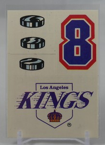Los Angeles Kings - 1987-88 Topps - Stickers #22