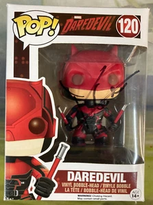 Funko POP! Marvel #120 Daredevil Signed Charlie Cox No COA - Picture 1 of 7