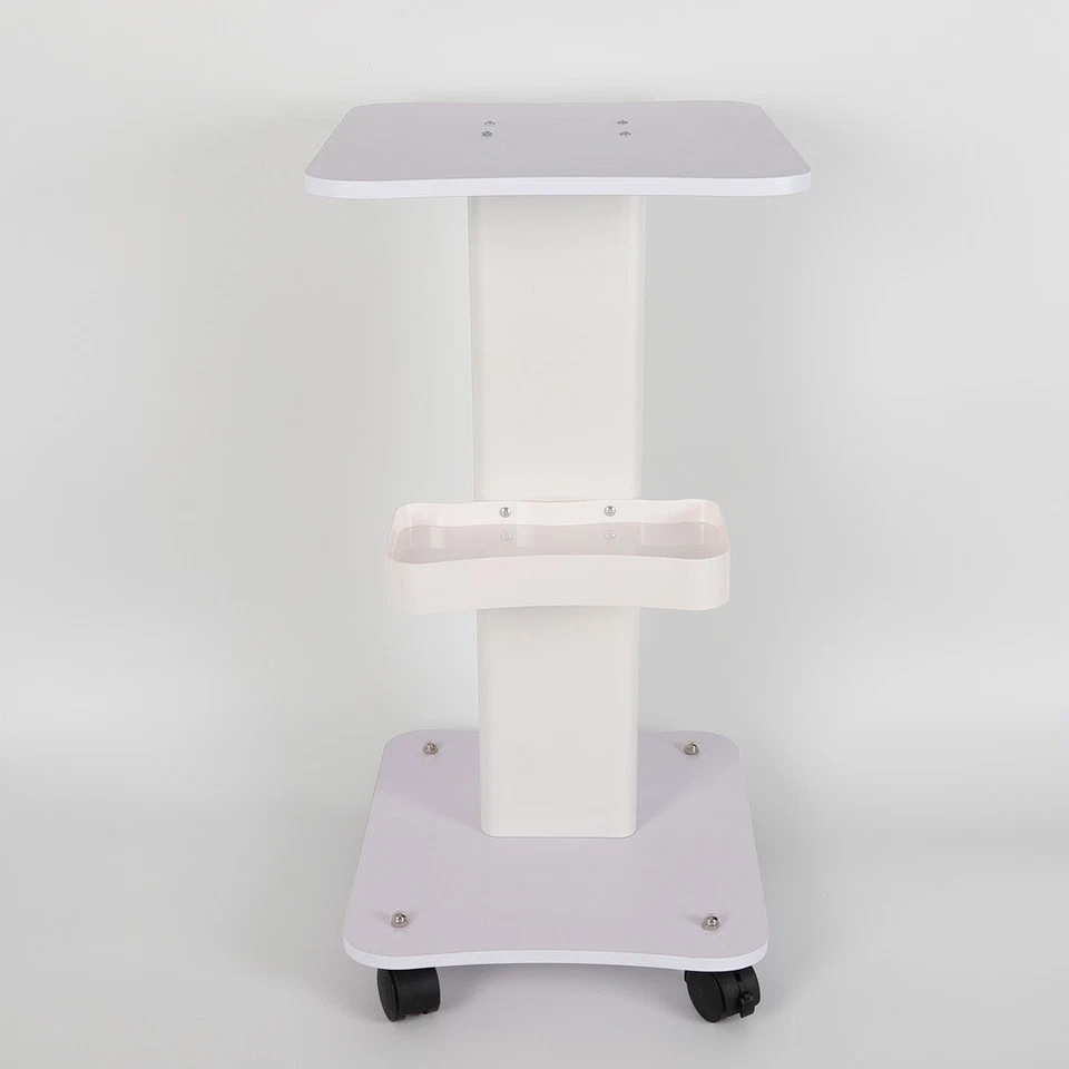 Carro con ruedas almacenamiento SPA equipo de salón de belleza máquina organizador soporte Foto 1 de 4