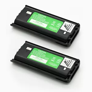 2x 7.2V 1650mAh NiMh Batería para Kenwood KNB-29, KNB-29N, KNB-30, KNB-30A - Imagen 1 de 6