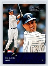 DEREK JETER 2003 Playoff Prestige Baseball Card #53 New York Yankees