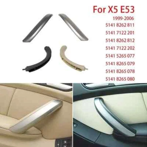 For BMW X5 E53 1999 2000 2001 2002-2006 Inner Handle Door Panel Pull Trim Cover - Picture 1 of 22