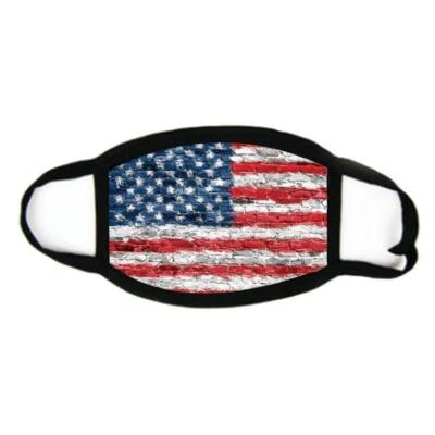 American Flag FACE MASK Reusable Washable Unisex Face Cover USA Seller - Image 1 of 2