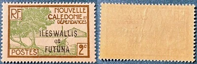 Wallis & Futuna 1930 Mangrove Bay's Point overprint Sc-44 MNH OG #W15 US Seller - Image 1 of 2