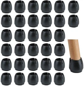 32x foot caps'bone caps Furniture Foot Socks Boden Protection Schoner Rubber - Picture 1 of 8