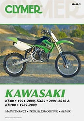 Manual de reparación Clymer para Kawasaki KX 80 85 100 M448-2 1991-2010 Foto 1 de 1