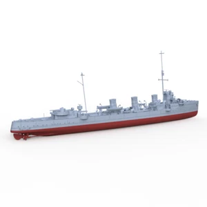 Modelo 1/350 Kit Modelo Militar Italia Clase Aquila Cruiser Aquila 1917 Casco Completo - Imagen 1 de 3