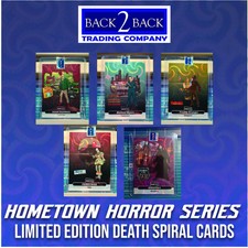 Back 2 Back Trading Hometown Death Spiral Foil Card Myers Jason Freddy Pennywise