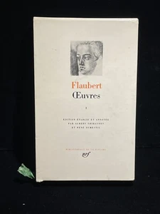 Flaubert Oeuvres 1 Etablie et Annotee Par Albert Thibaudet et Rene Dumesnil 1951 - Picture 1 of 12