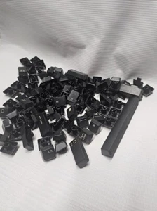 104 teclas de teclado negras solo para piezas reparación artesanía - Imagen 1 de 2