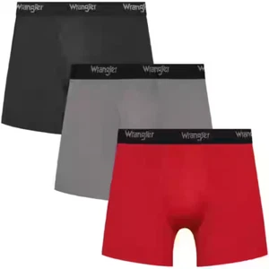 Calzoncillos boxer Wrangler 3 para hombre talla S - Imagen 1 de 4