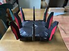 TP-LINK Archer AX11000 Tri-Band Wi-Fi 6 Gaming Router - Black/Red