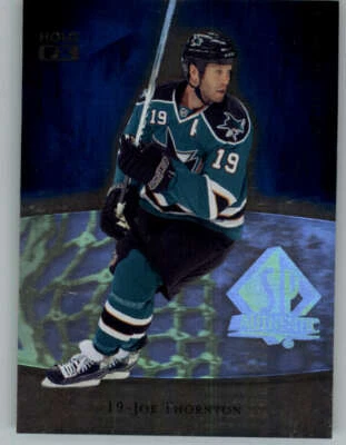 2007-08 SP Authentic Holoview FX #FX16 Joe Thornton (ref 163164) - Image 1 of 2