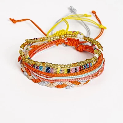 Hemp Bracelet Braided/Ankle Bracelet,Hippie Surfer,Adjustable Beach Bracelets - Image 1 of 4