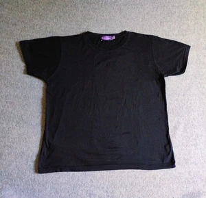 Ralph Lauren Purple Label Shirt Men Large Black Mercerized Cotton Short Sleeve - Picture 1 of 5