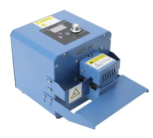 Máquina de sellado térmico de control de temperatura industrial selladora de rodillos 80 W GLF-50 - Imagen 1 de 1
