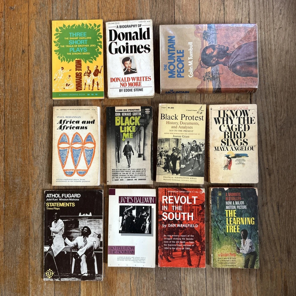 African American Book Lot Black Literature James Baldwin Maya Angelou Lot Of 11 - Image 1 of 4