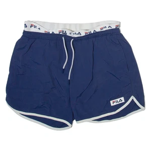 FILA Mens Casual Shorts Blue Relaxed L W32 - Picture 1 of 6