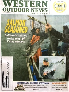 WESTERN OUTDOOR NEWS SPORTSMAN MAGAZINE June 20, 2025 Fishing Salt Fresh HUNTING - Picture 1 of 10