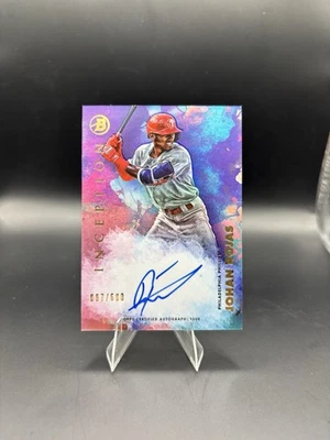 2021 Bowman Inception - Inception Autographs Johan Rojas #PA-JR /600 (AU, RC) - Image 1 of 2
