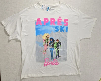 Nuevas Etiquetas Apres Ski Barbie Mujer 3x Cuello Redondo Sudadera Años 80 90 Esquí Snowboard Foto 1 de 4