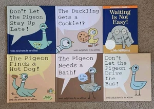Don't Let the Pigeon Paperback Book Set by Mo Willems Lot 6 - Imagen 1 de 5