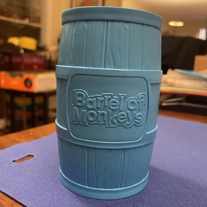 Hasbro Blue Barrel of Monkeys with 10 Monkeys, 2012 - Picture 1 of 10