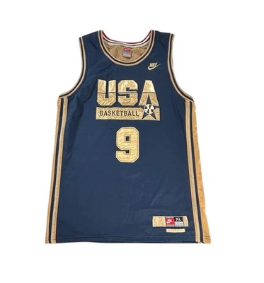 Camiseta deportiva vintage Michael Jordan EE. UU. Dream Team mediana Nike baloncesto olímpica 1992 Foto 1 de 4