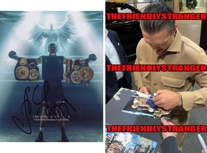 Oleksandr Usyk signed "BOXING CHAMPION" 8x10 Photo PROOF d Autographed COA - Picture 1 of 4