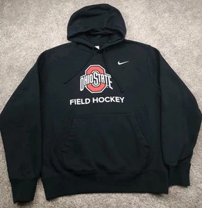 Ohio State Buckeyes Nike Hoodie Herren Medium schwarz Feldhockey Tasche Sweatshirt - Bild 1 von 13