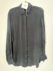 SASS & BIDE -Forever Now Washed Silk Black Blouse Worn Once - RRP $300 - Sz 6. - Picture 1 of 4