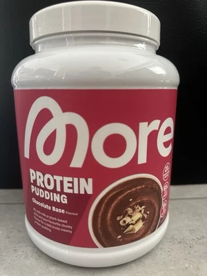 More Nutrition - Protein Pudding - Chocolate Base - 600g NEU MHD 31.03.2026 - Bild 1 von 3