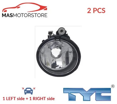 FOG LIGHT LAMP PAIR TYC 19-12106-01-9 2PCS FOR BMW X3,X1,X5,X4,X6,F25,F48,F85 - Image 1 of 4