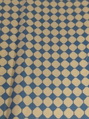 Blue & White Diamond Patterned Cotton Fabric By Half Yard-"Sweet Harmony"-Moda - Image 1 of 4
