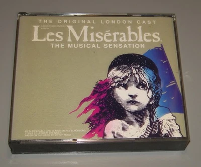 Les Misérables Original London Cast Recording (CD, 1987, 2 Discs, Relativity) - Image 1 of 4