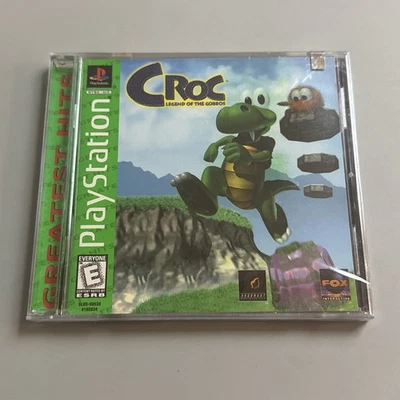 Croc: Legend of the Gobbos Playstation 1 PS1 FACTORY SEALED - Image 1 of 4